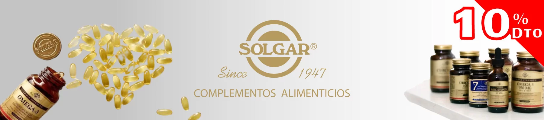 oferta - descuento complementos alimenticios solgar